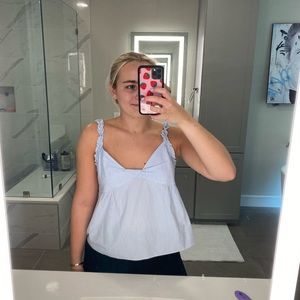 Cute blue top for any occasion!!!